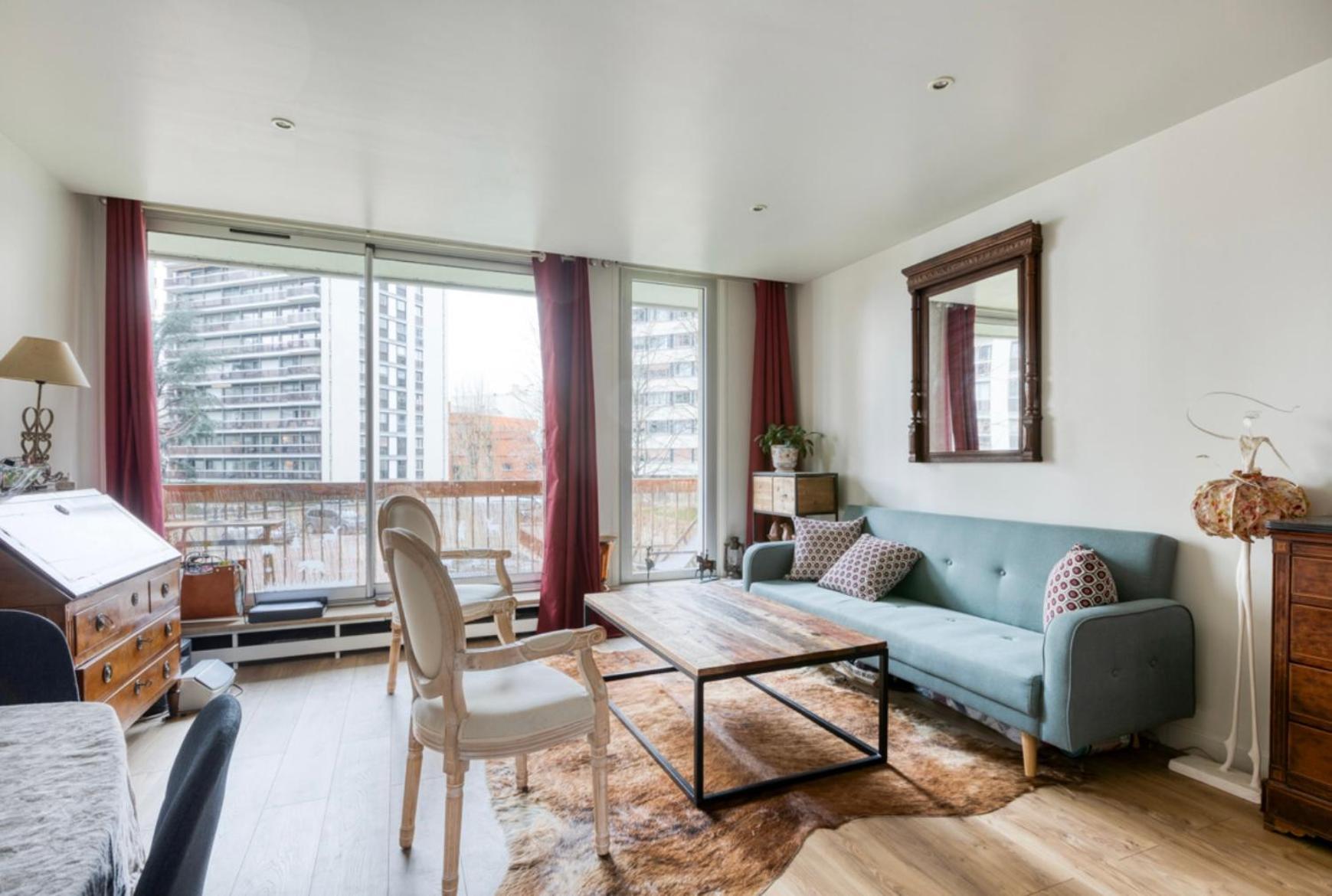 T2 Lumineux Avec Terrasse Lägenhet Boulogne-Billancourt Exteriör bild